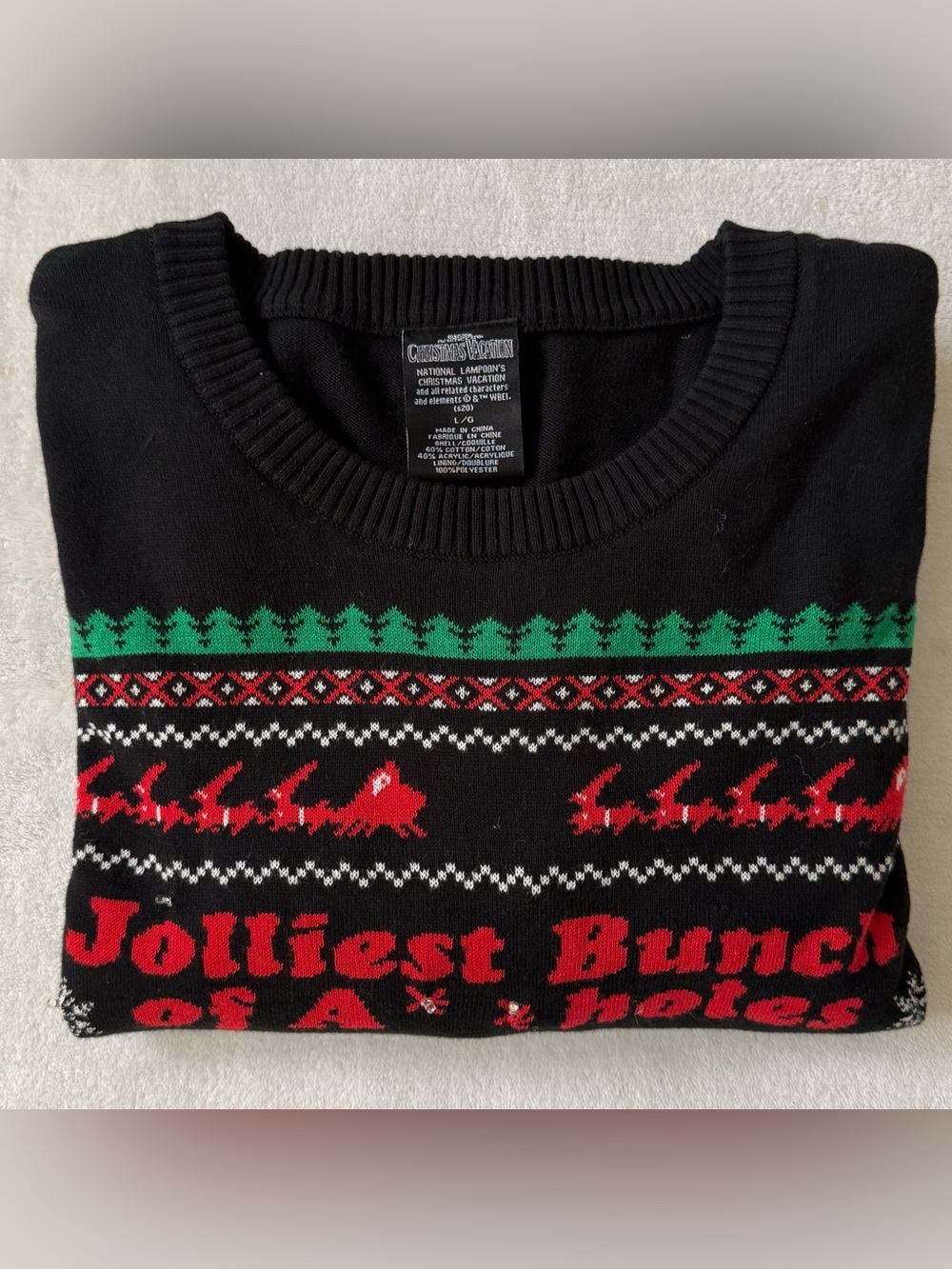 National Lampoon’s Christmas Vacation Jolliest Bunch of Aholes Ugly Christmas